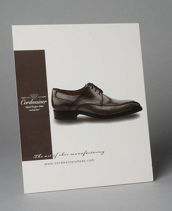 Reclamebord met "Cordwainershoes"