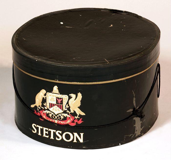 Zwarte hoedendoos "STETSON"