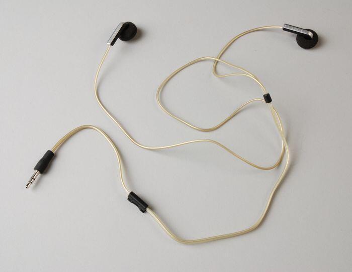 Set oordopjes, merk Nokia, doorschijnend en zwart