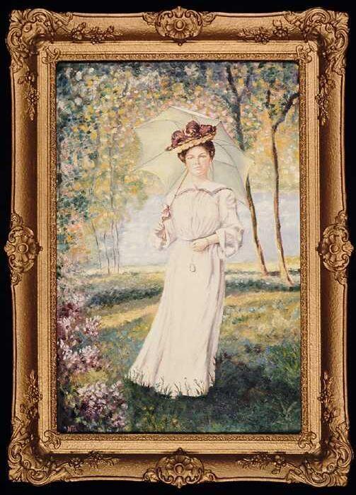 Portret van moeder van Pia Bram: Maria Francina van Rees (1886-1956)