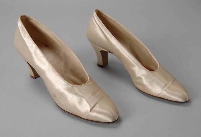 Paar bruidsschoenen