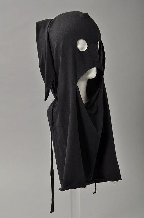 Bunny mask, zwart