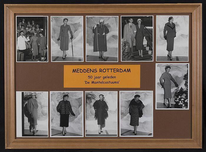 Foto´s van mantelcostuums "van 50 jaar geleden", Meddens