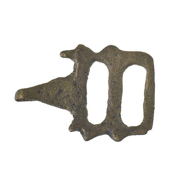 Gordelhaak met gotische letter "M"