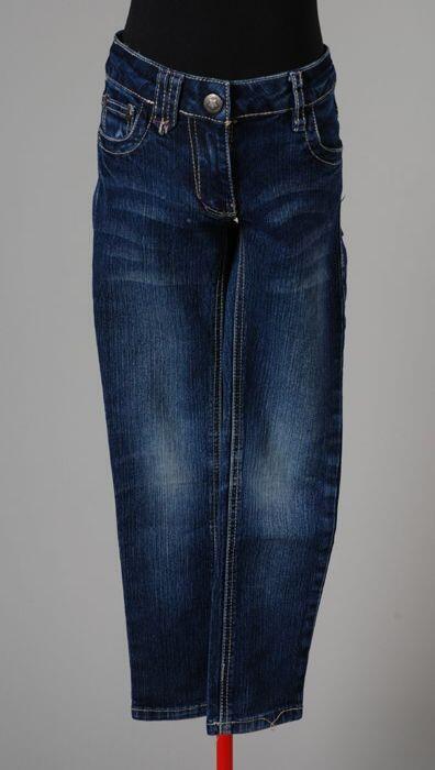 Skinny jeans voor meisje, nauwsluitende spijkerbroek met stretch
