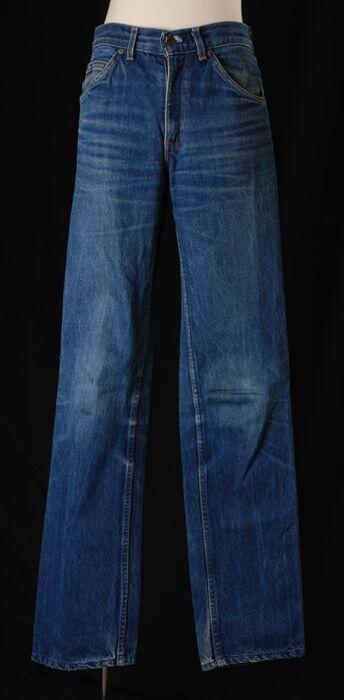 Spijkerbroek, jeans, blauwe denim, "Levi's"