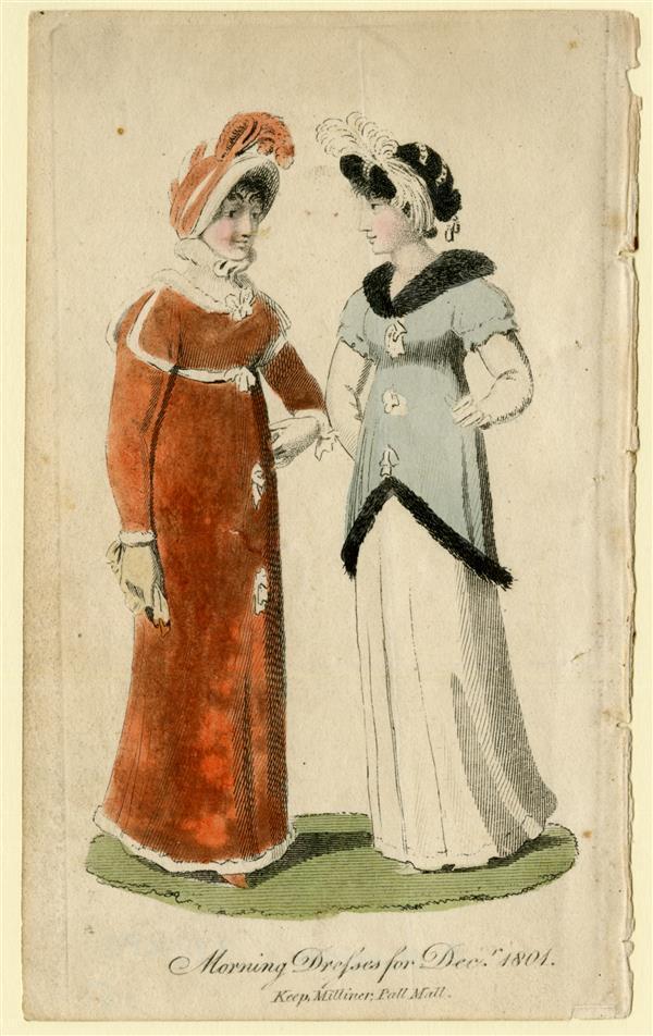 Morning Dresses for Dec. 1801