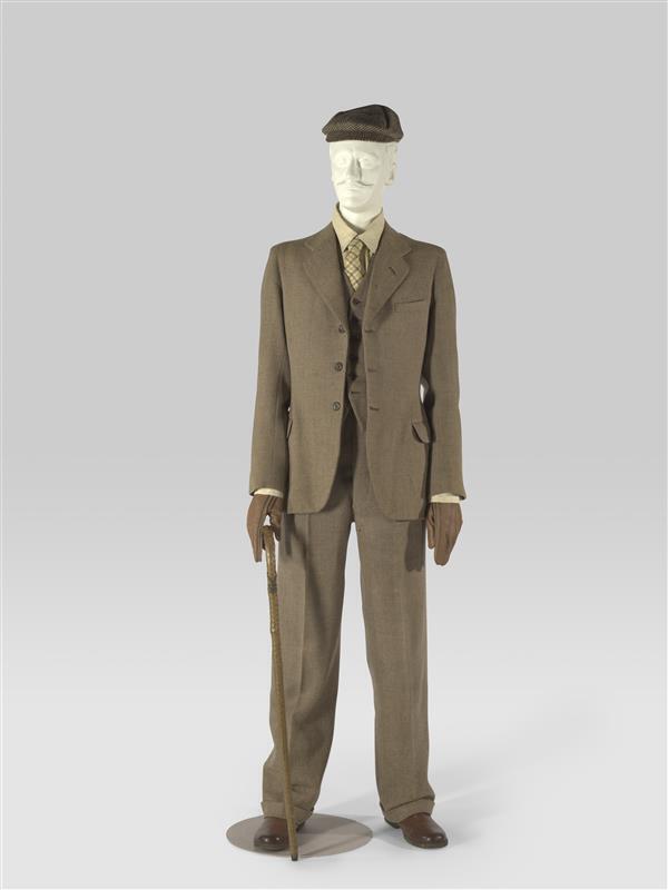 Driedelig mannenpak met extra broek