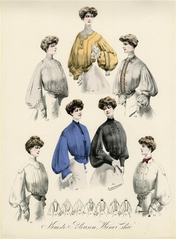 Neueste Blousen “Wiener chic”