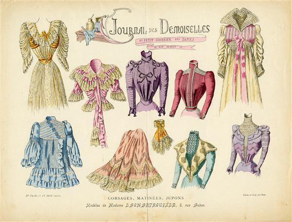 Journal des  Demoiselles et Petit Courrier des Dames