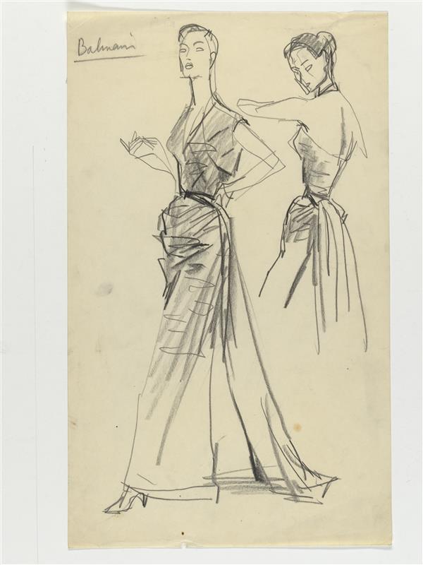 Balmain - Avondjurk met bolero