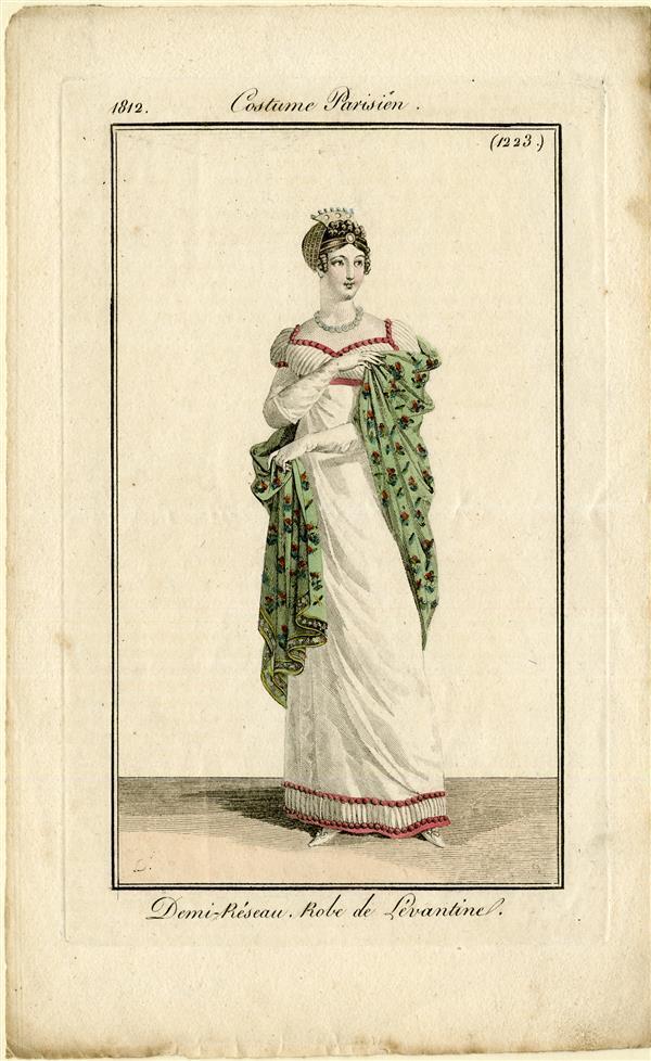 Costume Parisien 'Demi-Réseau. Robe de Lévantine'
