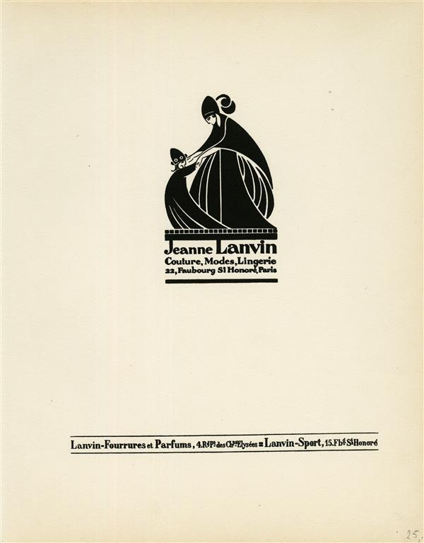 Jeanne Lanvin, Couture, Modes, Lingerie