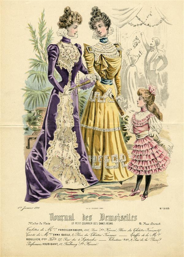 Journal des Demoiselles et Petit Courrier des Dames Réunis