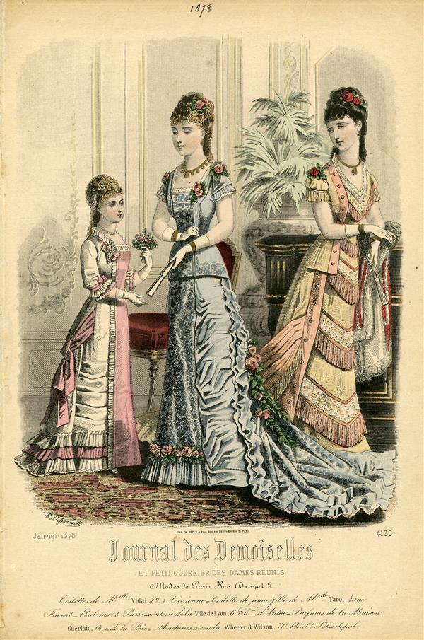 Journal des Demoiselles et Petit Courrier des Dames Réunis