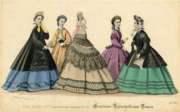 The Fashions; Gracieuse, Tijdschrift voor Dames