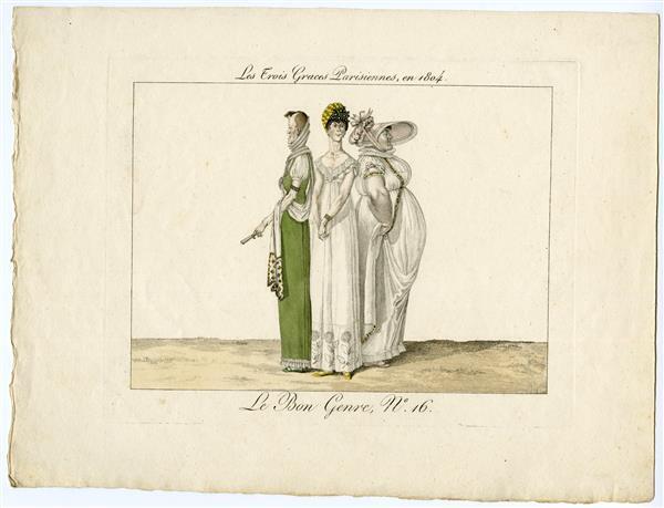 La Trois Graces Parisiennes, en 1804