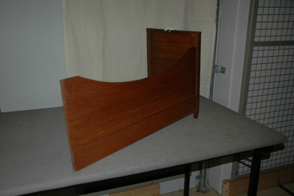 Poppenbed met matras en ondermatras