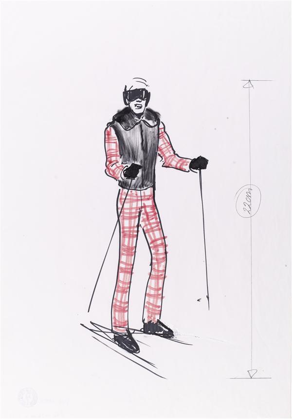 'Gruau's ideas for the ski holiday'