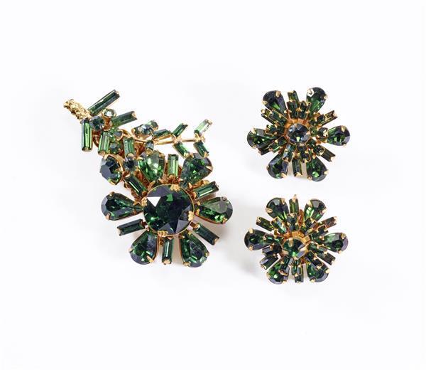 Oorclips en broche