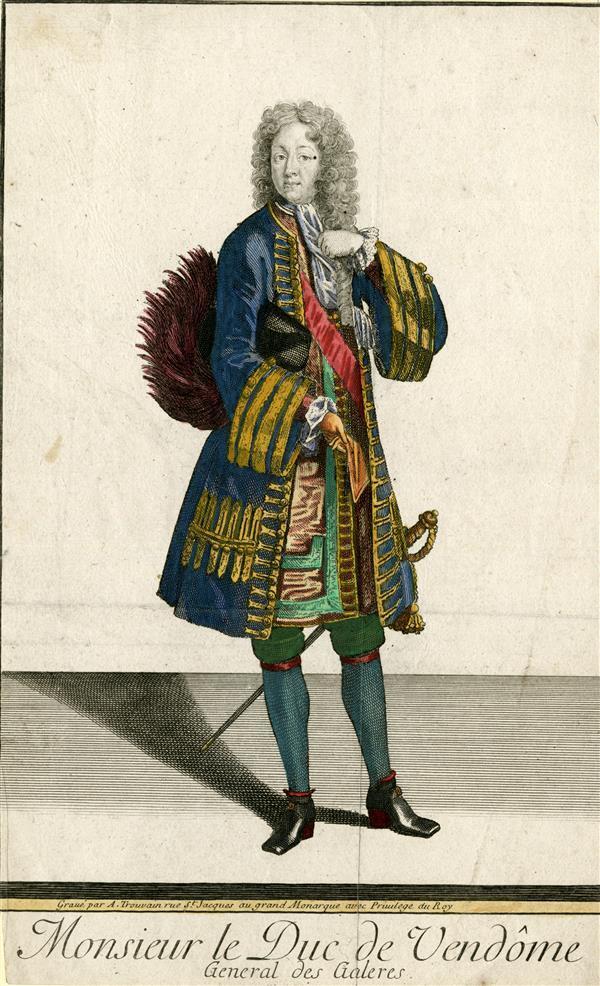 Monsieur le Duc de Vendôme, général des Galeres