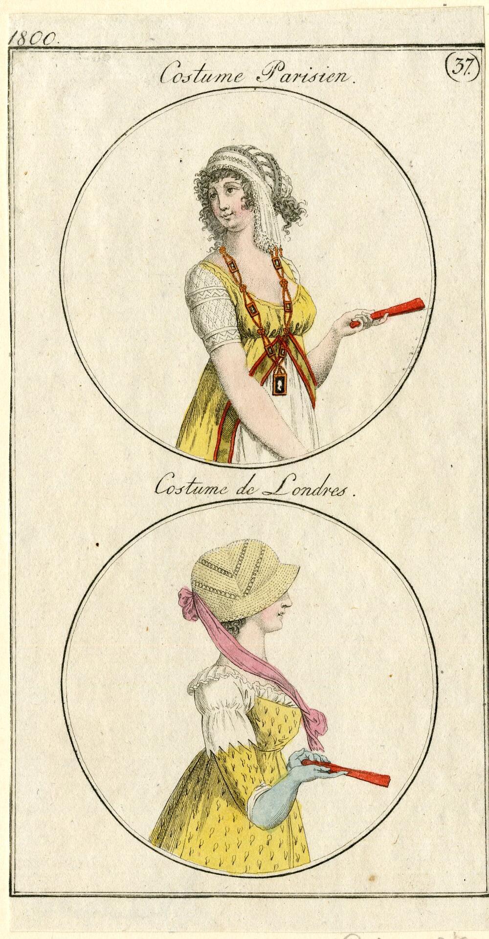 Costume Parisien, Costume de Londres