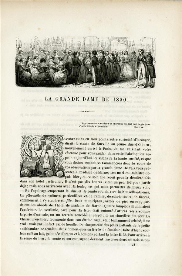 La Grande Dame de 1830
