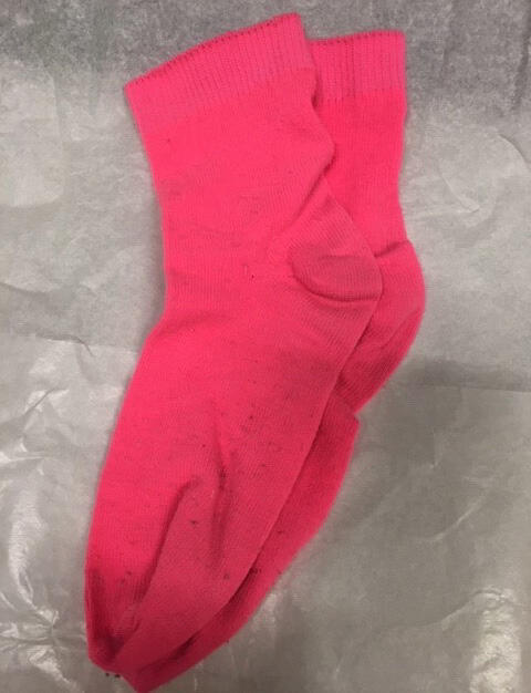 Sokken, neon. Roze