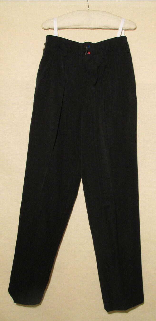 Broek (man) van zwarte wol
