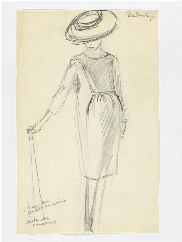 Balenciaga - robe manteau