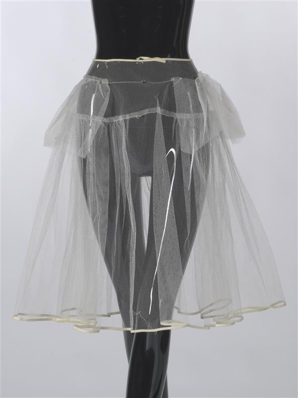 Petticoat, witte tule