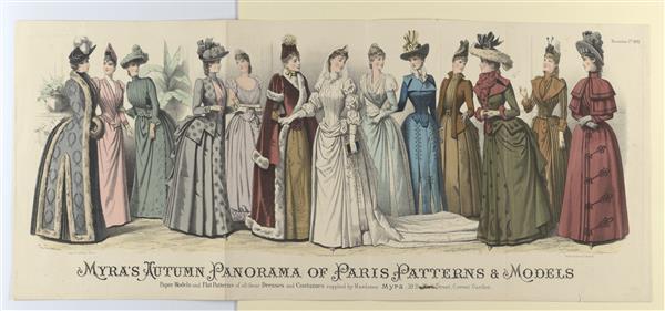 Myra’s Autumn Panorama of Paris patterns and Models