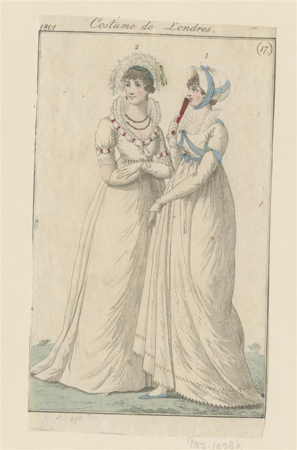Journal des Dames et des Modes, Costume de londres