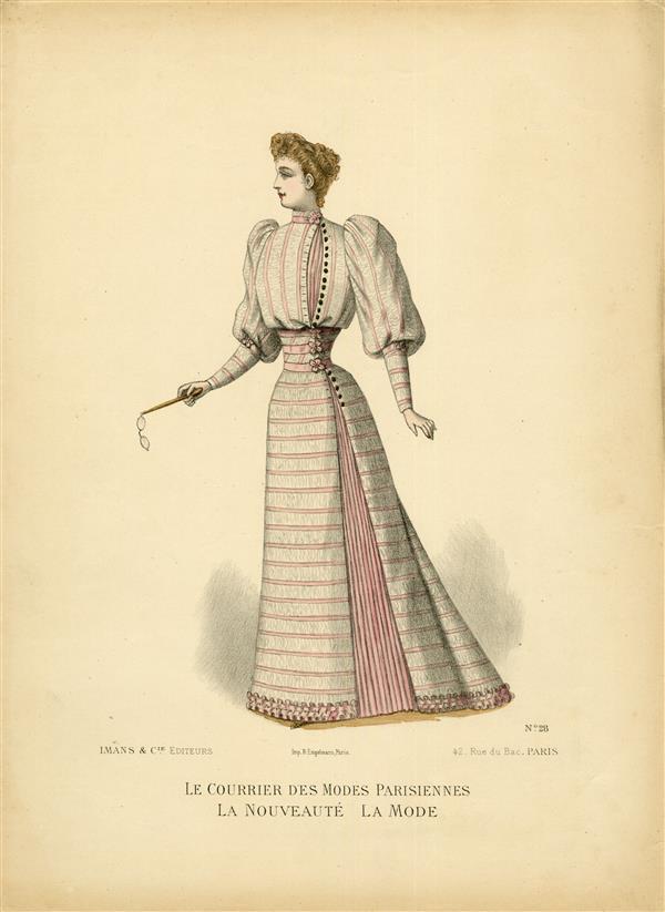 Le Courrier des Modes Parisiennes, La Nouveauté La Mode