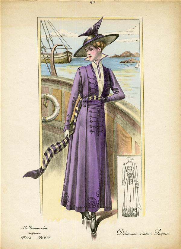 La Femme Chic, Délicieuse création Paquin