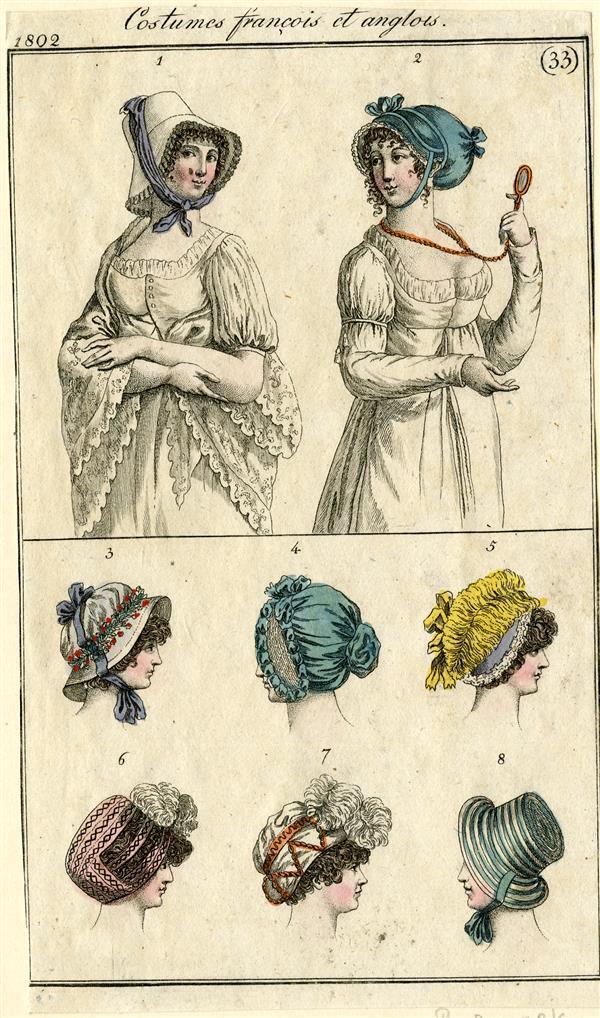 Costumes français et anglais
