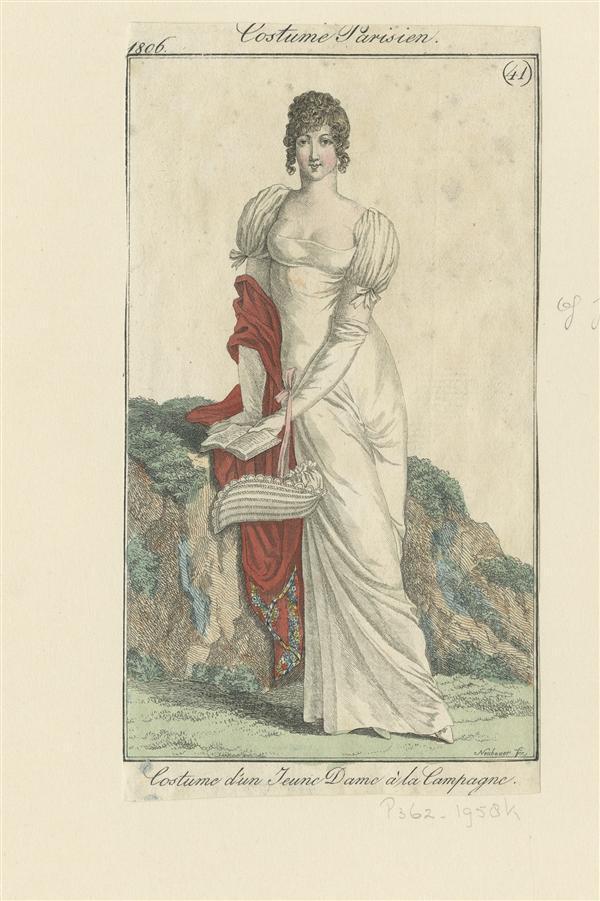 Costume Parisien 'Costume d'un Jeune Dame à la Campagne'