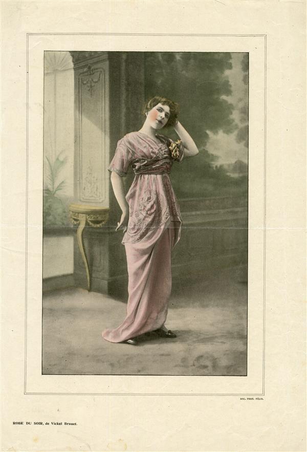 Robe du soir, de Vickel Brunet