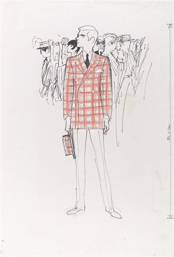 'Gruau's young man about town in summer' (vervolg)