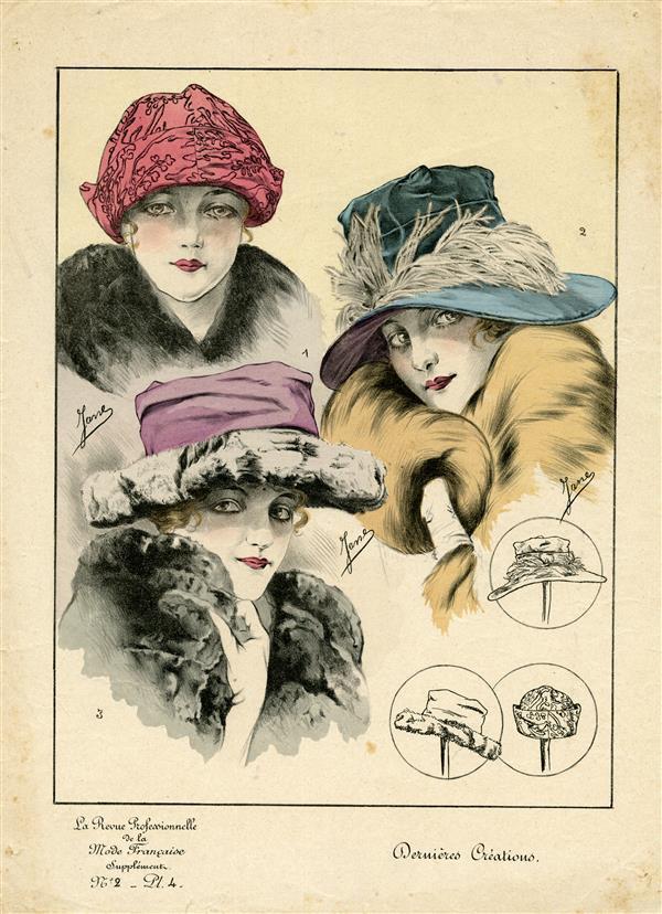 La Revue Professionelle de la Mode Française, Dernières Créations