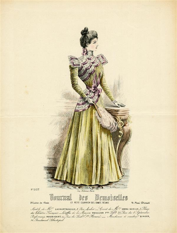 Journal des Demoiselles et Petit Courrier des Dames Réunis