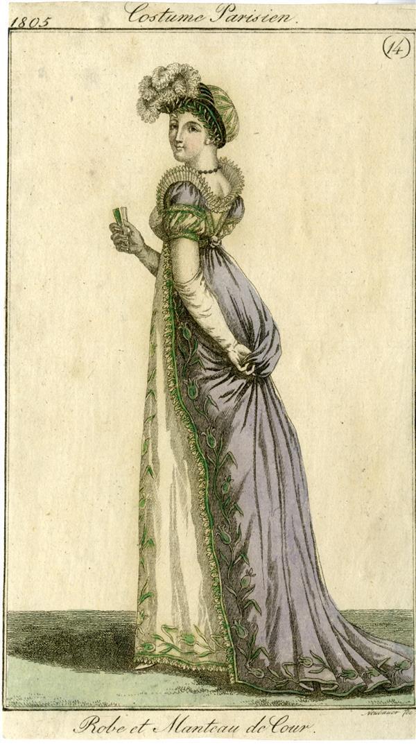 Costume Parisien 'Robe et Manteau de Cour'