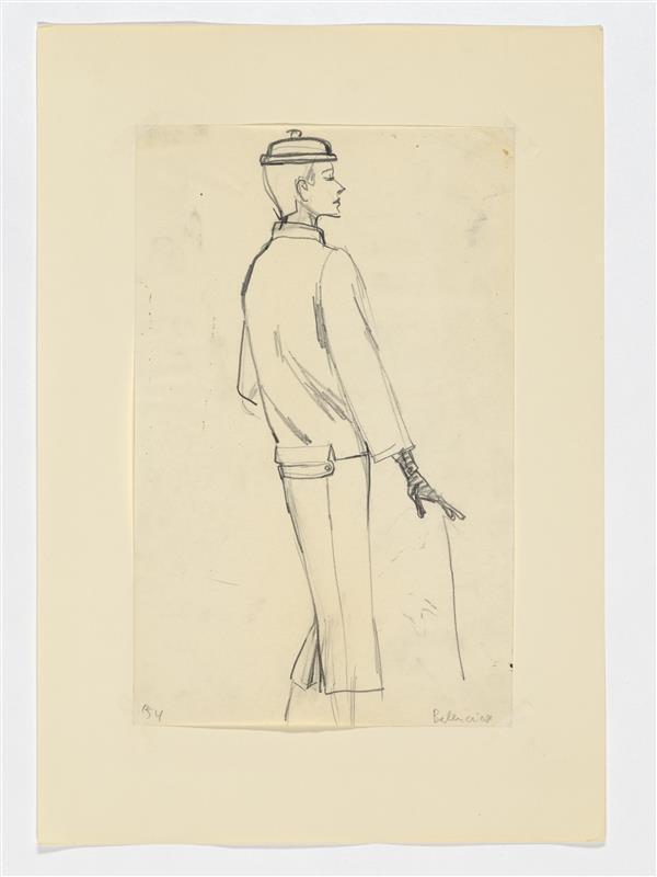 Balenciaga - tweed ensemble