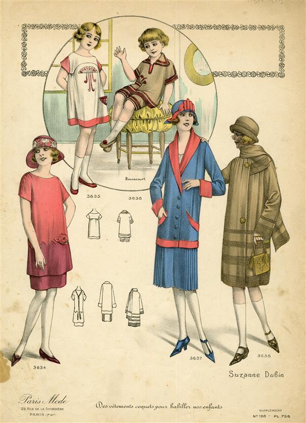 'Des vetements coquets pour habiller nos enfants', no. 188, pl. 758