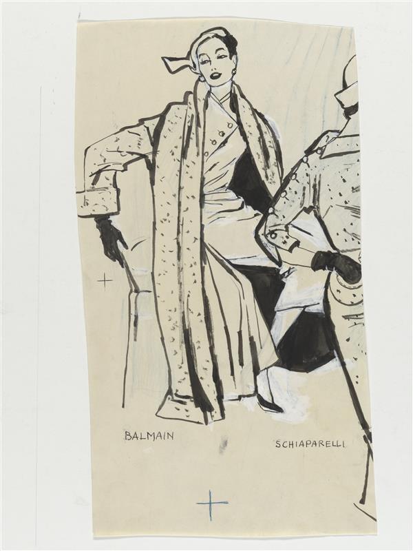 Balmain en Schiaparelli - compositie