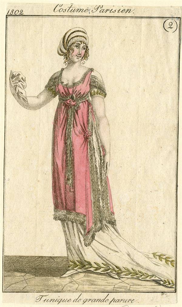 Costume Parisien: Tunique de grande parure