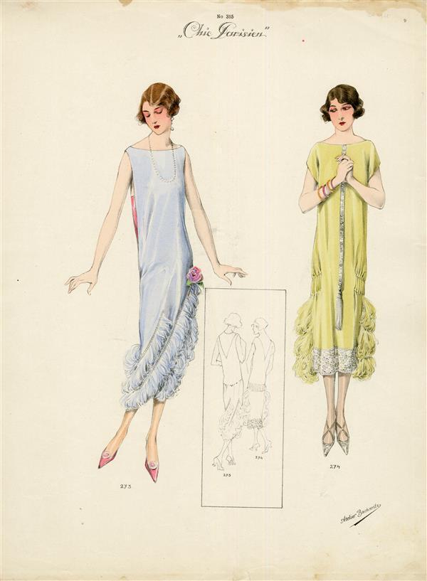 Chic Parisien, no. 315, fig. 273 en 274