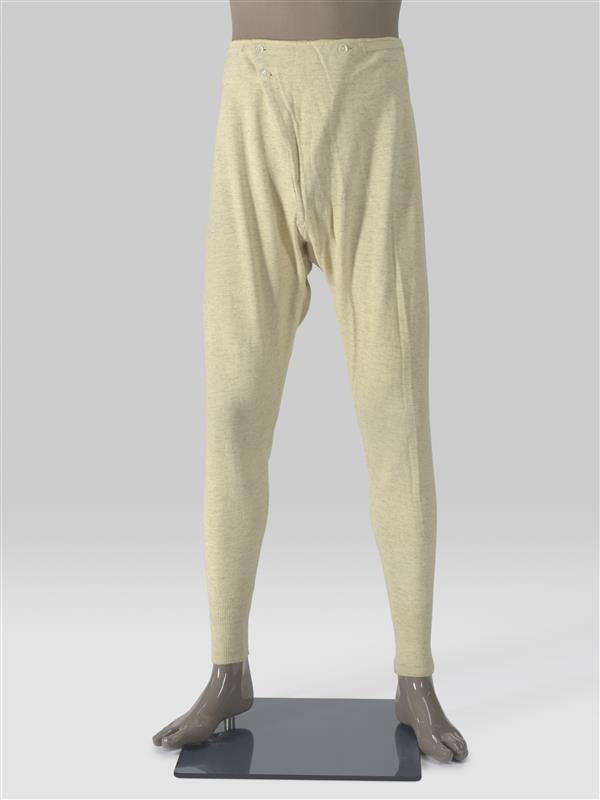 Lange onderbroek, gemêleerd tricot