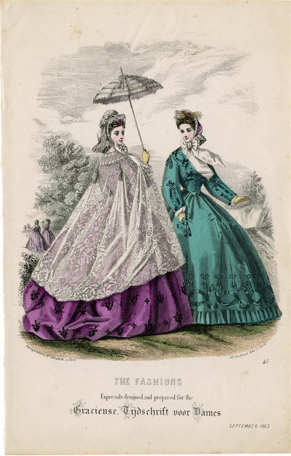 The Fashions; Gracieuse, Tijdschrift voor Dames