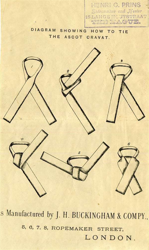 The Ascot cravat